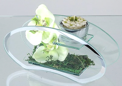 Deko-Licht Orchidee-grn 20 cm